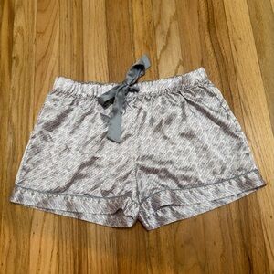 Victorias Secret Silky Printed Pajama Shorts